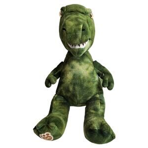 Build A Bear Workshop Dinosaur Green 17-inch Animal Stuffed Soft Plush Puppet